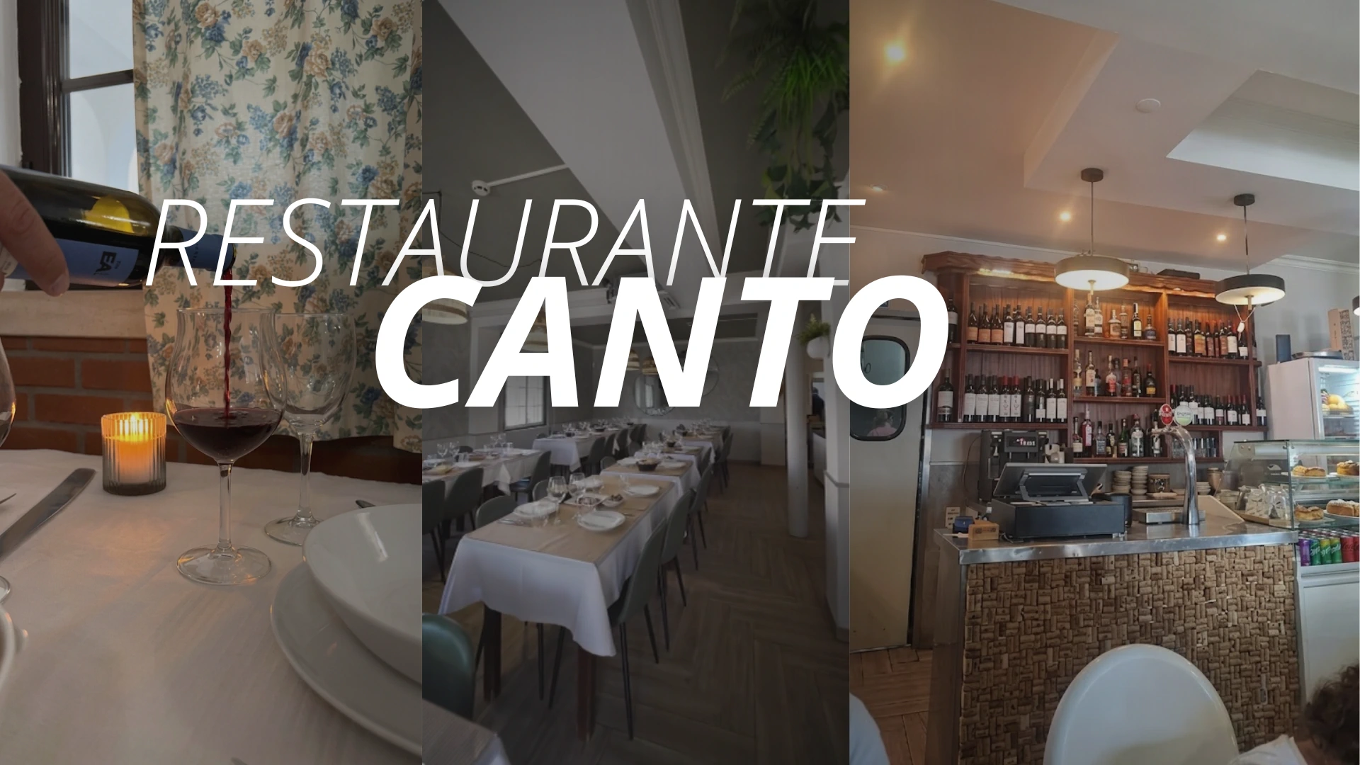 Sala do Restaurante Canto, em Benavente